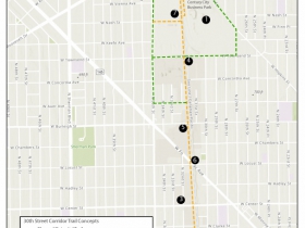 30th Street Corridor Route
