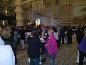 The crowd at the 178th Milwaukee birthday party. Photo by Michael Horne.