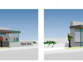 BRT Station Option B