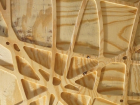 Machined Wood Layers