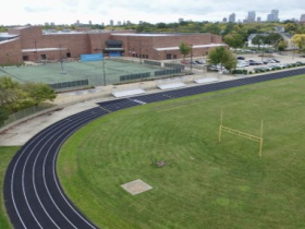 Franklin Square Playfield and North Division High School