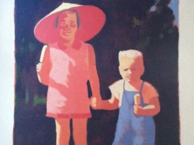 Painting by Kevin Callahan