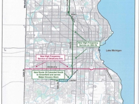 Routes 35 and 51
