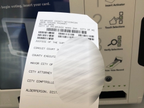 Express Vote Ballot