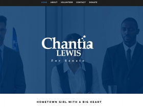 Chantia Lewis Senate Website