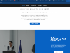 Chantia Lewis Senate Website