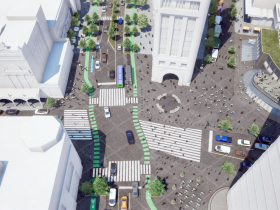City Hall Square - Connec+ing MKE Downtown Plan 2040
