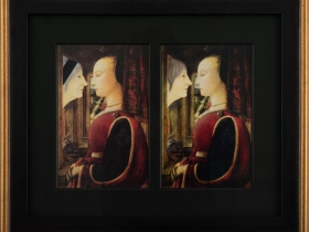 'Self Portrait: Now and Then' (2001 and 1982) by JoAnna Poehlmann. Photo by Robb Quinn courtesy of The Warehouse.