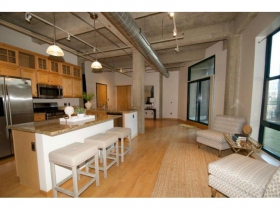 Water Street Lofts Kitchen