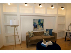 Water Street Lofts Living Room