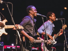 Aliou Touré of Songhoy Blues