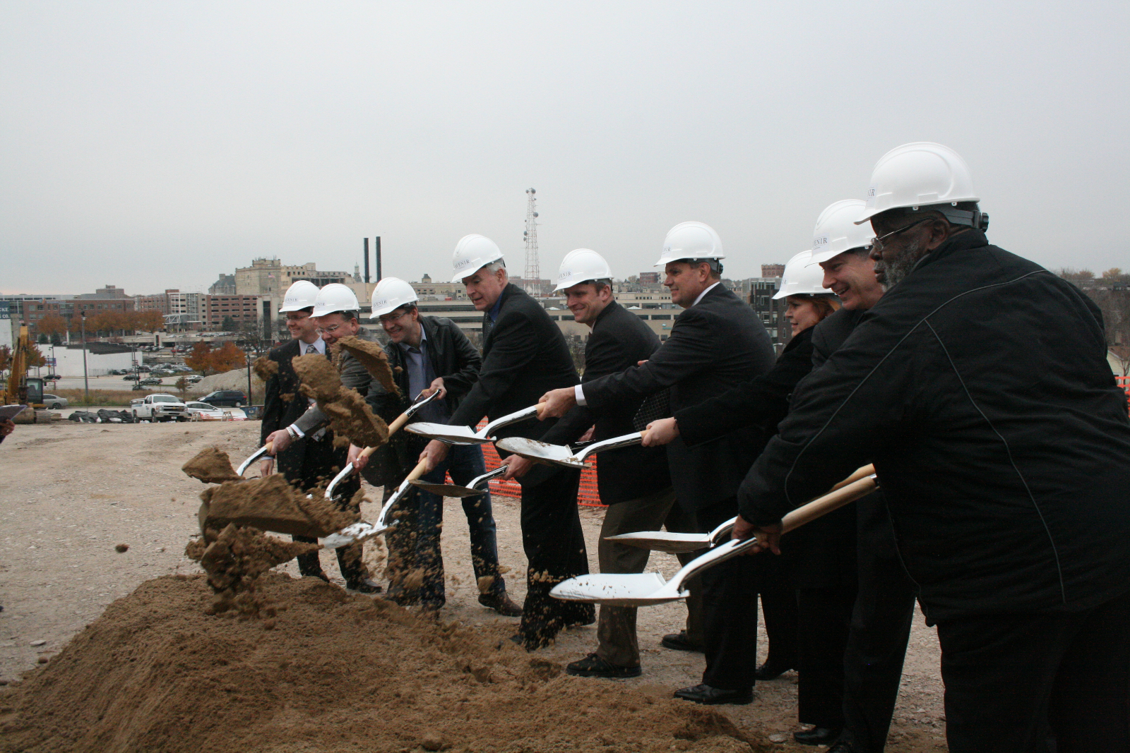 Photo Gallery: Ground Breaking Day in the Park East