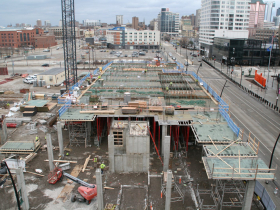 The Trade Hotel Construction