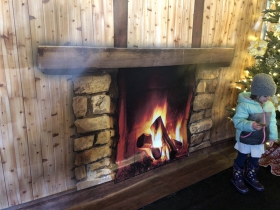 Fake Fireplace