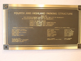 4th and Highland Parking Structure
