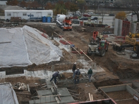 Construction has started on the Avenir.