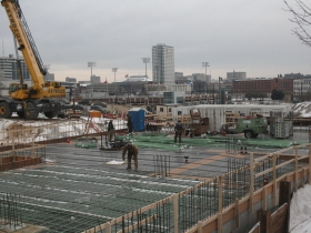 The Avenir is under construction.