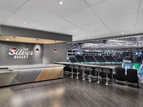 Fiserv Forum - Wood Interior