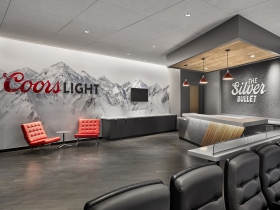 Fiserv Forum - Wood Interior