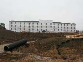 WoodSpring Suites Hotel Construction