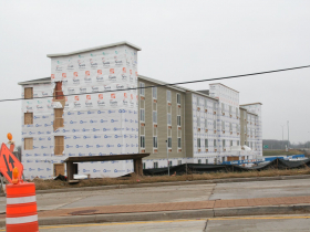 WoodSpring Suites Hotel Construction