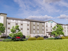 124th Street WoodSpring Suites Rendering