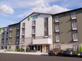 124th Street WoodSpring Suites Rendering