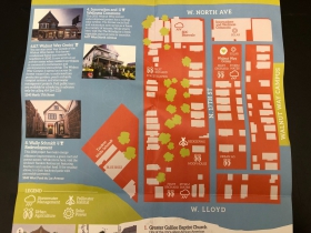 Eco-Tour Map for Lindsay Heights
