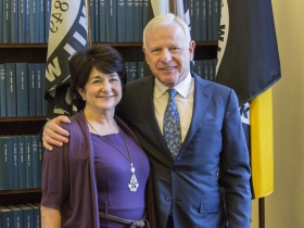 Babs Waldman and Avi Shaked