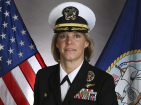 Amy Bauernschmidt. Photo Courtesy of the Navy Office of Community Outreach.
