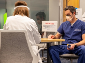 Dr. Ben Weston receives second dose of COVID-19 vaccine