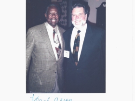 William A. Durkin, Jr. and Hank Aaron