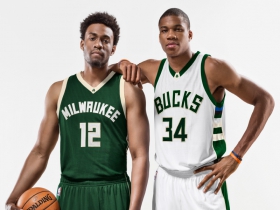 Jabari Parker and Giannis Antetokounmpo