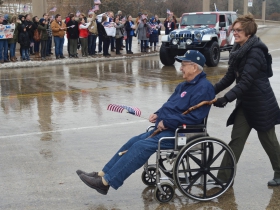 Grand Marshall and D-Day Veteran William Pekrul