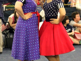 Molly Maka and Pam Pfeifer