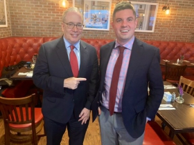 Scott Stringer with Alex Brower