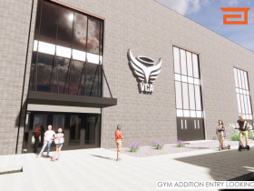 New Gym at Victory Christian Academy