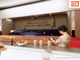 New Gym at Victory Christian Academy