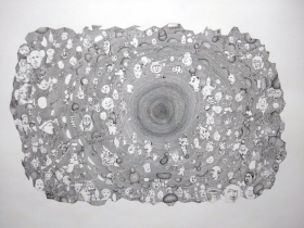 Untitled large drawing