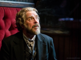 James Pickering, as Pozdynyshev, in The Kreutzer Sonata.