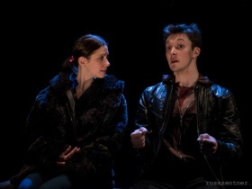 April Paul and Mark Puchinsk in Renaissance Theaterworks' production of RUSSIAN TRANSPORT