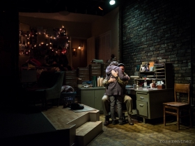 Elizabeth Ledo and Reese Madigan in Renaissance Theaterworks' production of RUSSIAN TRANSPORT