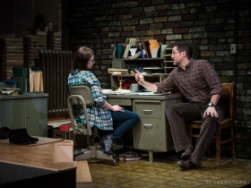 April Paul and Reese Madigan in Renaissance Theaterworks' production of RUSSIAN TRANSPORT