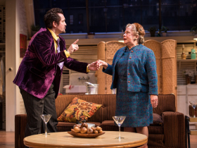 Reese Madigan & Jenny Wanasek in Renaissance Theaterworks’ production of Barefoot in the Park by Neil Simon
