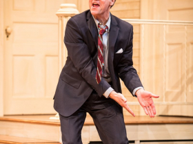 Neil Brookshire in Renaissance Theaterworks’ production of Barefoot in the Park by Neil Simon