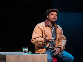 Bryant Bentley as Eddie in Renaissance Theaterworks' COST OF LIVING
