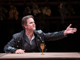 Neil Brookshire as Scratch in Renaissance Theaterworks' WITCH