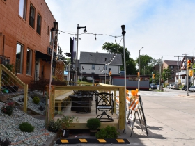 Parklet at Buddha Lounge