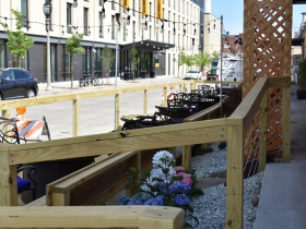 Parklet at Buddha Lounge