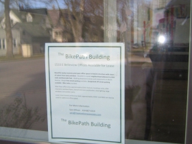 Office space for rent at the BikePath Building.